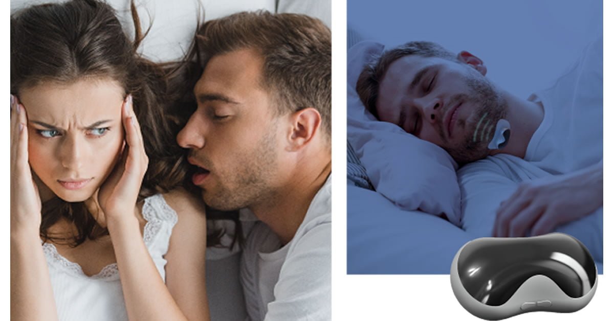 Smart chin anti snoring devide